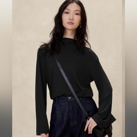 NWT BANANA REPUBLIC SOFT LUXE COWL NECK SWEATER - Picture 6 of 6